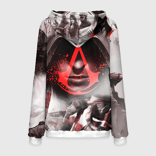 Мужская толстовка ASSASSINS CREED / 3D-Белый – фото 2