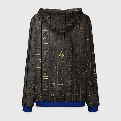 Мужская толстовка ASSASSINS CREED:ORIGINS / 3D-Синий – фото 2