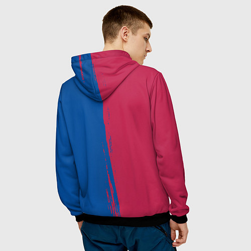 Мужская толстовка BARSELONA / 3D-Черный – фото 4