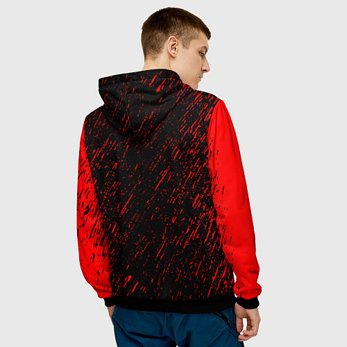 Мужская толстовка Sabaton / 3D-Черный – фото 4