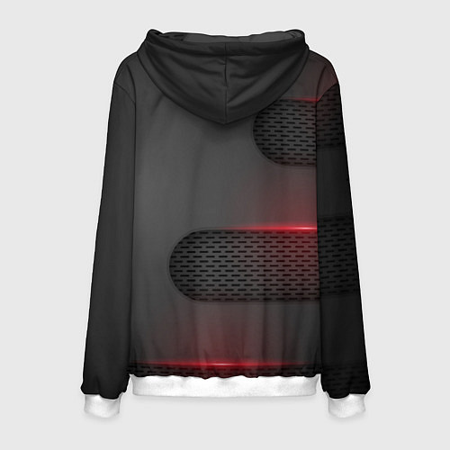 Мужская толстовка HONDA / 3D-Белый – фото 2