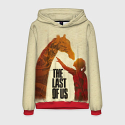 Толстовка-худи мужская The Last of Us 2, цвет: 3D-красный