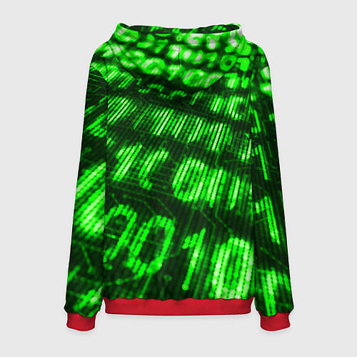 Мужская толстовка MINECRAFT / 3D-Красный – фото 2