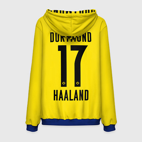 Мужская толстовка HAALAND Borussia Dortmund / 3D-Синий – фото 2