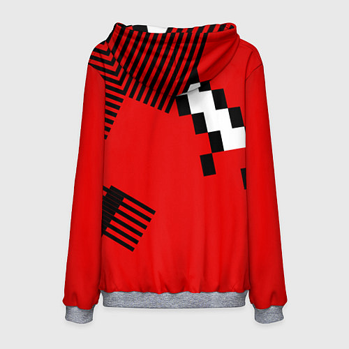 Мужская толстовка Форма сборной по футболу 1991 / 3D-Меланж – фото 2