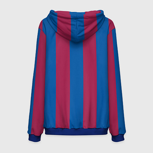 Мужская толстовка FC Barcelona 2021 / 3D-Синий – фото 2