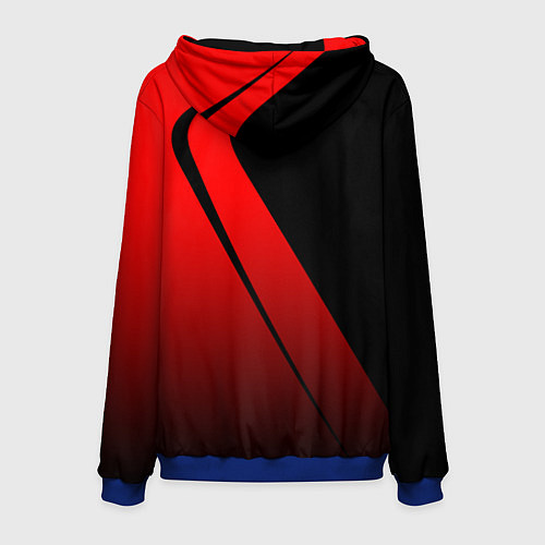 Мужская толстовка FC Bayern Munchen Форма / 3D-Синий – фото 2