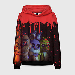 Толстовка-худи мужская Five Nights At Freddys, цвет: 3D-черный