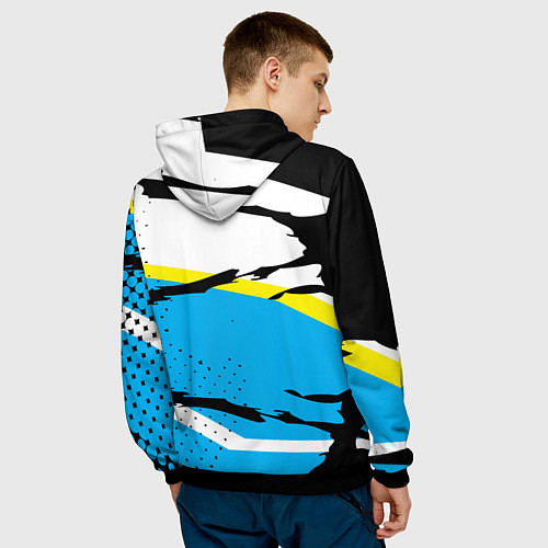 Мужская толстовка Forza Horizon / 3D-Черный – фото 4