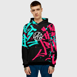 Толстовка-худи мужская Stray Kids, цвет: 3D-черный — фото 2