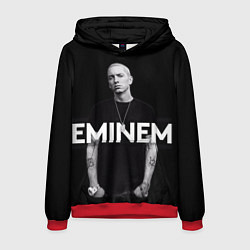 Толстовка-худи мужская EMINEM, цвет: 3D-красный