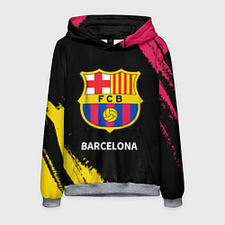 Толстовка-худи мужская BARCELONA БАРСЕЛОНА, цвет: 3D-меланж