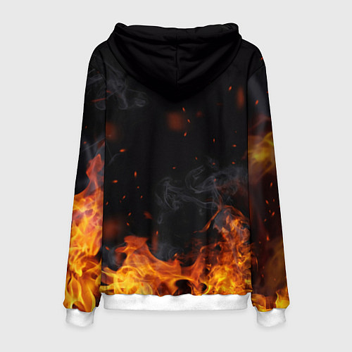 Мужская толстовка LAMBORGHINI / 3D-Белый – фото 2