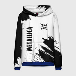 Толстовка-худи мужская METALLICA МЕТАЛЛИКА, цвет: 3D-синий