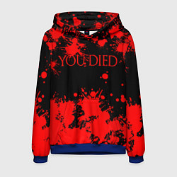 Толстовка-худи мужская DARK SOULS, цвет: 3D-синий