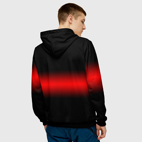 Мужская толстовка AMONG US / 3D-Черный – фото 4