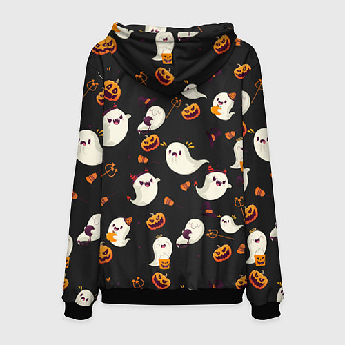 Мужская толстовка Halloween / 3D-Черный – фото 2
