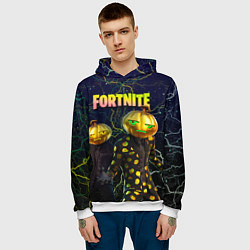 Толстовка-худи мужская Fortnite Jack Gourdon, цвет: 3D-белый — фото 2