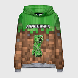 Мужская толстовка MineCraft Крипер