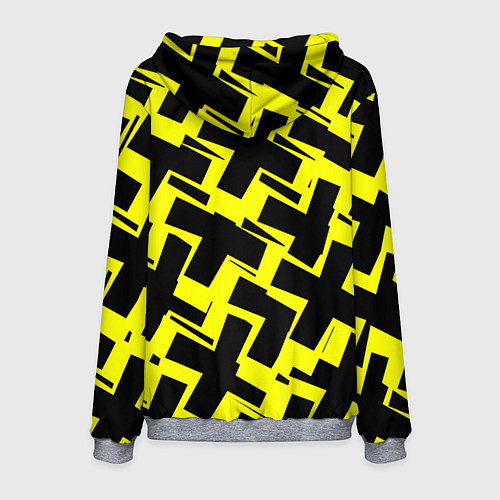 Мужская толстовка Background / 3D-Меланж – фото 2