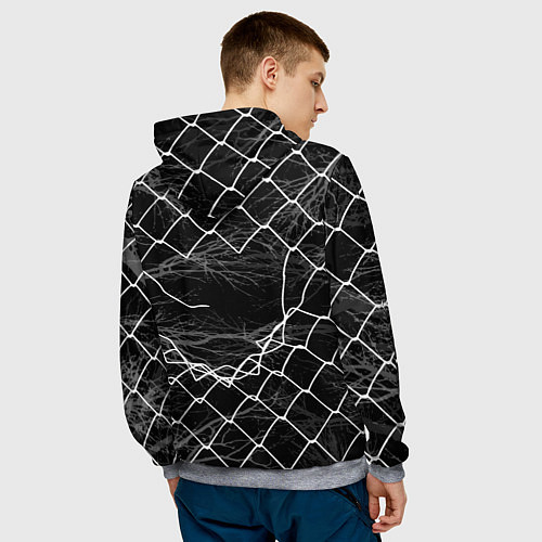 Мужская толстовка Velial Squad / 3D-Меланж – фото 4