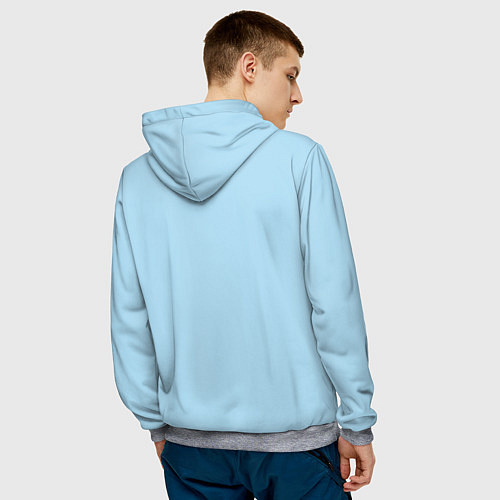 Мужская толстовка Slime / 3D-Меланж – фото 4