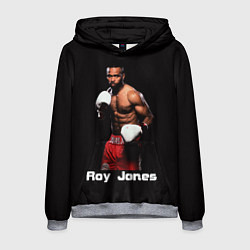Толстовка-худи мужская Roy Jones, цвет: 3D-меланж