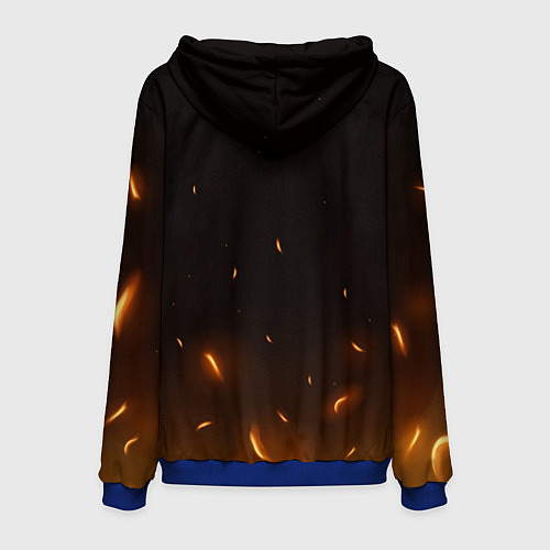 Мужская толстовка RUST / 3D-Синий – фото 2