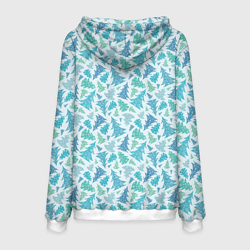 Мужская толстовка СтЁкЛ кАк ТрЕзВыШкО / 3D-Белый – фото 2