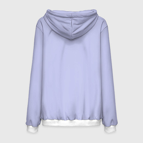 Мужская толстовка Магический аксолотль / 3D-Белый – фото 2