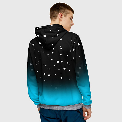 Мужская толстовка HOLLOW KNIGHT / 3D-Меланж – фото 4