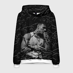 Толстовка-худи мужская NILETTO, цвет: 3D-белый