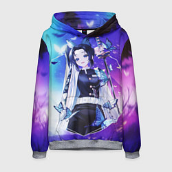 Толстовка-худи мужская Шинобу, цвет: 3D-меланж