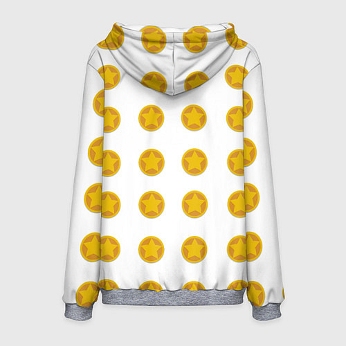 Мужская толстовка Animal crossing - Isabelle / 3D-Меланж – фото 2