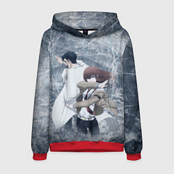 Толстовка-худи мужская Врата Штейна, цвет: 3D-красный