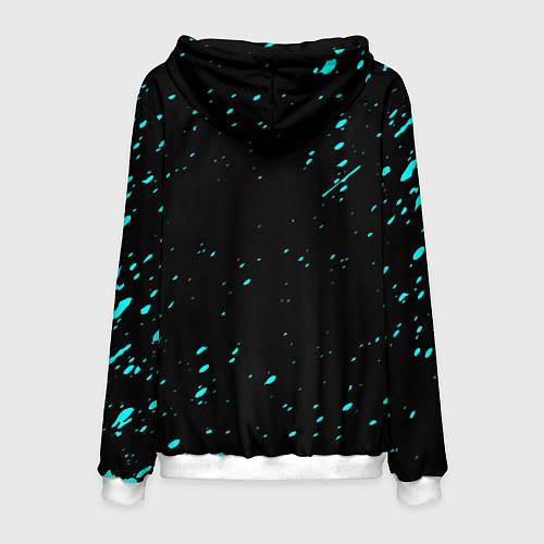 Мужская толстовка Черный клевер / 3D-Белый – фото 2