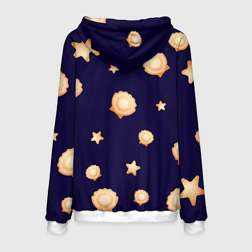 Мужская толстовка АкваДискоТека / 3D-Белый – фото 2