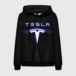 Толстовка-худи мужская TESLA, цвет: 3D-черный