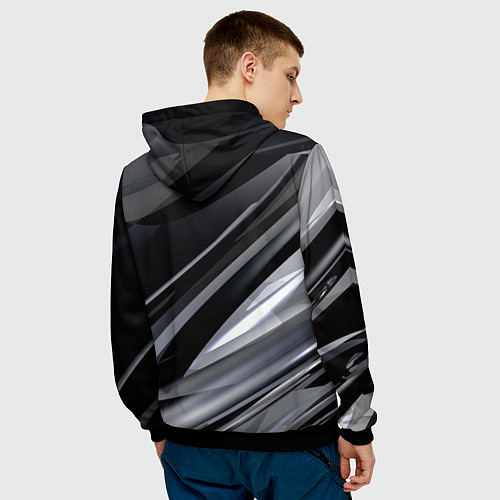 Мужская толстовка Infiniti / 3D-Черный – фото 4