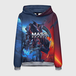 Толстовка-худи мужская Mass EFFECT Legendary ed, цвет: 3D-меланж