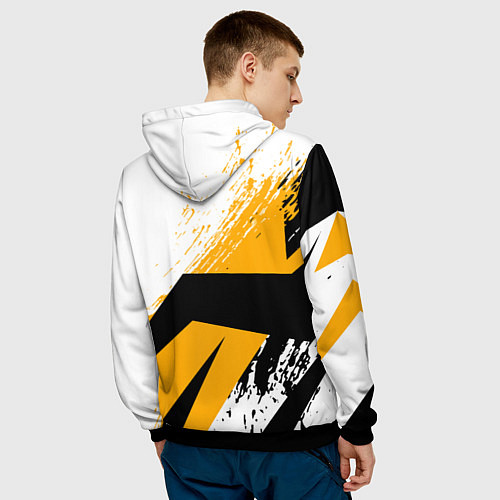 Мужская толстовка Infinity Инфинити Z / 3D-Черный – фото 4