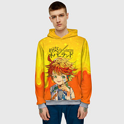 Толстовка-худи мужская Обещанный Неверленд, цвет: 3D-меланж — фото 2