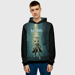 Толстовка-худи мужская Little Nightmares, цвет: 3D-черный — фото 2