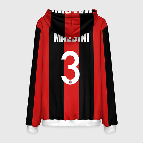 Мужская толстовка Мальдини / 3D-Белый – фото 2