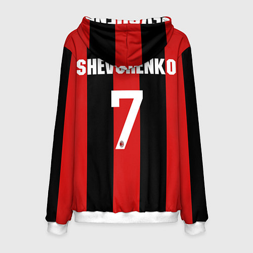 Мужская толстовка Шевченко / 3D-Белый – фото 2