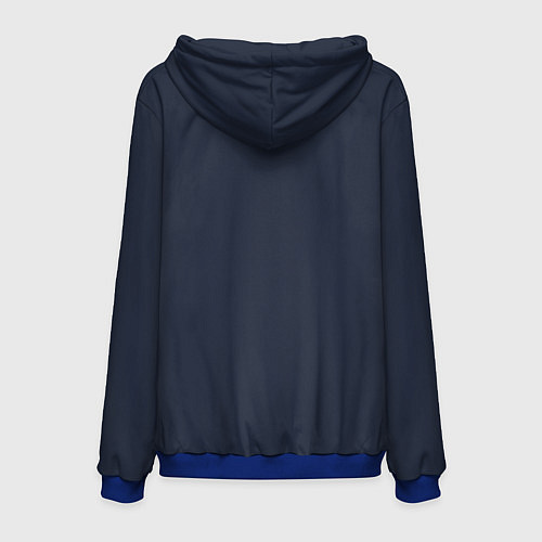 Мужская толстовка Little Nightmares 2 MONO / 3D-Синий – фото 2