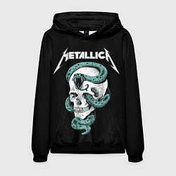 Толстовка-худи мужская Metallica, цвет: 3D-черный