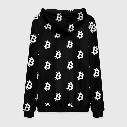 Мужская толстовка BITCOIN CRYPTOCURRENCE Z / 3D-Черный – фото 2
