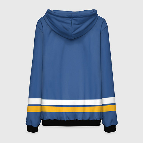 Мужская толстовка Сент-Луис Блюз Форма1 / 3D-Черный – фото 2