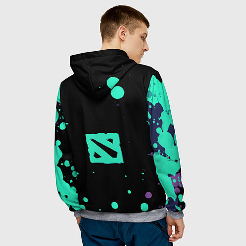 Мужская толстовка Death prophet Dota 2 / 3D-Меланж – фото 4